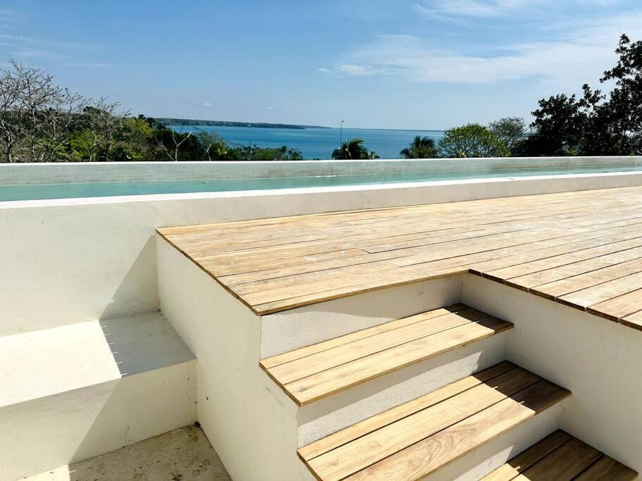 Micaela Bacalar C2 Depto De Lujo Vista Laguna Exterior photo